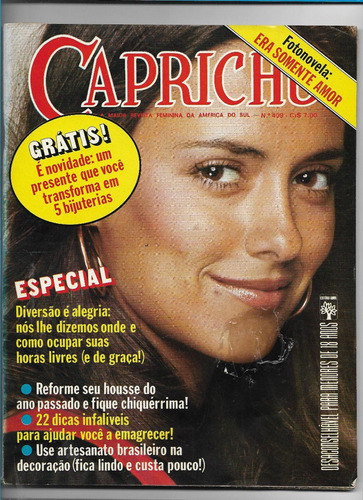 Revista Capricho N. 409 - Ano Julho De 1976