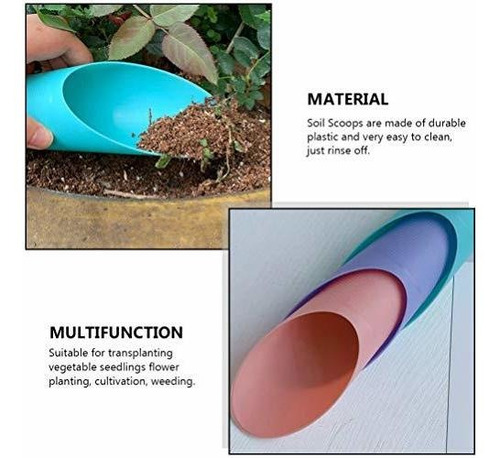 Imagen 6 de 8 de Doitool Tool Gadget Coitak 9 Pcs Bonsai Soil Scoops, Plastic
