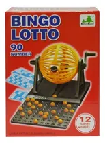 Comprar Bingo Lotto Tómbola 12 Cartonés 90 Números Juego Familiar