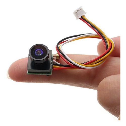 Imagen 2 de 7 de Mini Cámara Fpv Seguridad 170g Gran Angular Con Micrófono