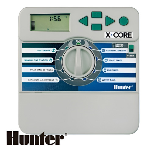 Combo Riego Hunter 8 Pgp + 4 Electovalvulas + 1 Programador