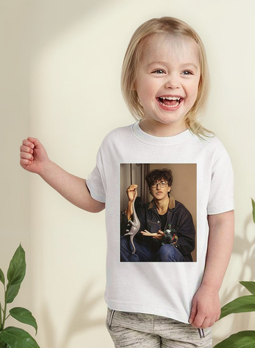 Remera Niño Niña Charly García Dinosaurio Personalizada