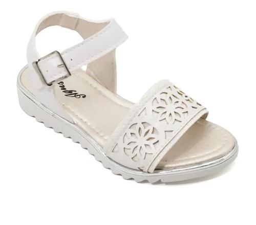Sandalias Nena Tira Ancha Flores Agus 311 Ni as Env o gratis