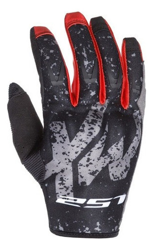 Par Guantes Moto Motocross Ls2 Mx Thunder Protector Nudillos