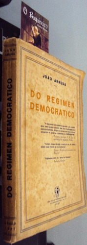 Do Regime Democrático - João Arruda - 1ª Edição