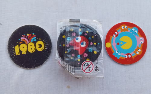Tazo Antigo Pac-men Elma Chips - K (Usado)