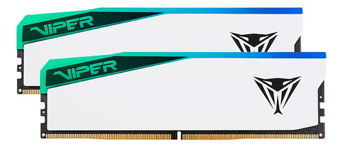 Memoria Ram Ddr5 32gb(2x16)-6200mhz Viperelite5 Rgb Blanco