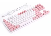 Comprar Teclado Mecanico Para Juego 87 Rgb Led Rainbow Cable Plug