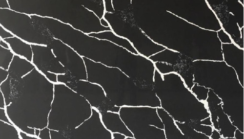 Gra Cuarzo Español Negro Marquina Carrara Betas Bl 320x160mm