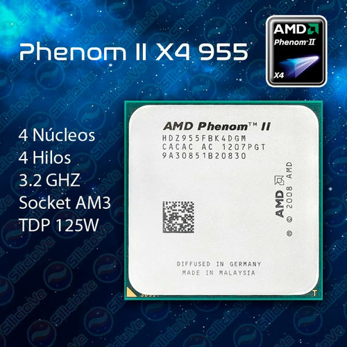 Procesador Amd (phenom Ii X4 955 ) Socket Am3