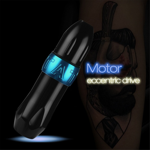 Imagen 8 de 8 de Kit De Máquina De Tatuaje Profesional Completo Juego De Bolí