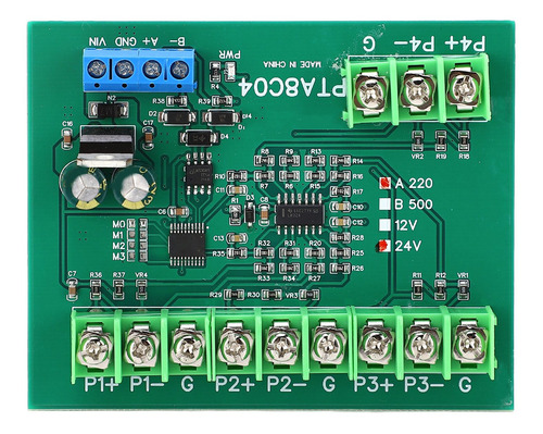 Módulo Sensor De Temperatura Pt100, Placa Rtd Rs485 De 4 Can