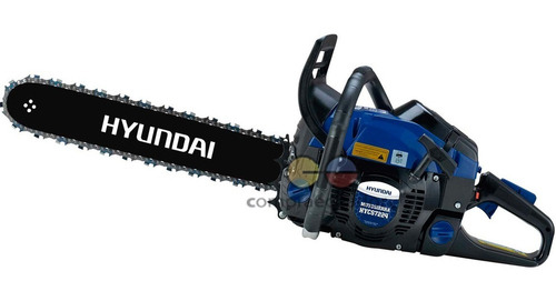 Hyundai Motosierra Motor Gasolina 24¨ 2 Tiempos 72cc 4.3 Hp