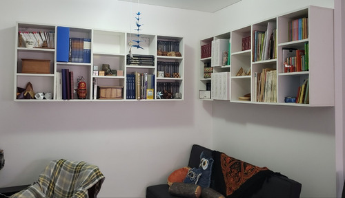 Imagen 2 de 2 de Biblioteca - Cubos Divisor Organizador Con Escuadras
