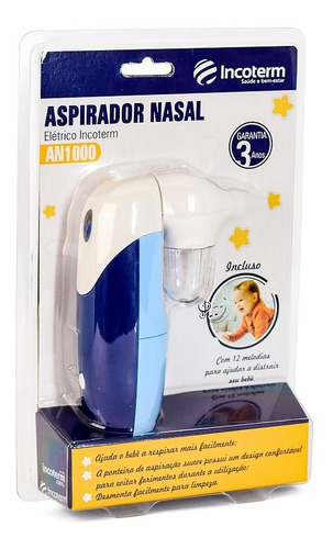 Aspirador Nasal Elétrico Incoterm Inmetro