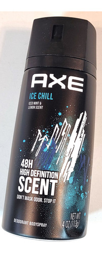 Axe 48h, Desodorante Corporal, Helado De Menta Y Limón