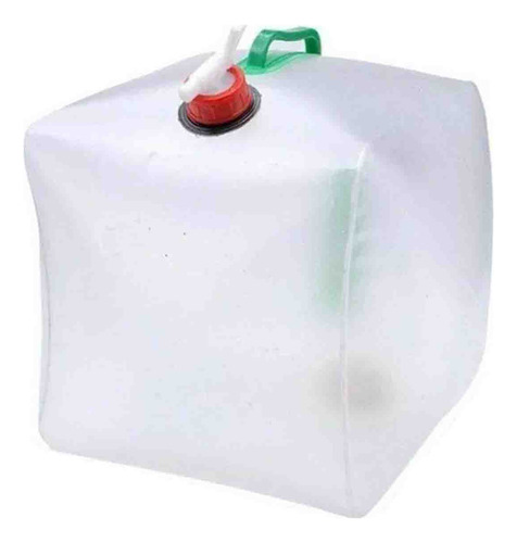 Cubo Plegable De 20 L Bolsa De Agua Plegable De Transparente