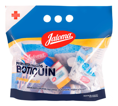 Botiquín Jaloma, Primeros Auxilios Bolsa Con 22 Productos