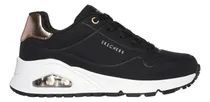 Comprar Zapatos Skechers Uno Gen1 - Shimmer Away Negro Niñas