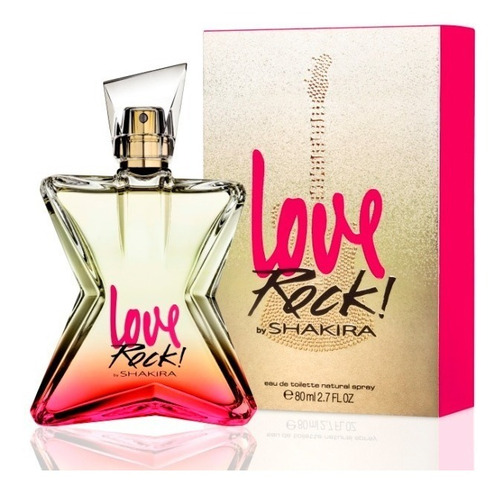Shakira Love Rock Perfume De 50ml Original Magistral Lacroze