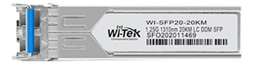 Módulo Sfp Wi-tek 1.25gbps Sm 20km Sfp20-20km