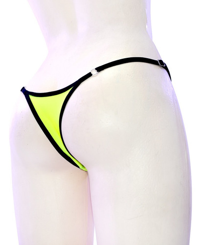 Tanga Corte Brasileño Tiro Corto Multitalla Tanb001 Ama Fluo