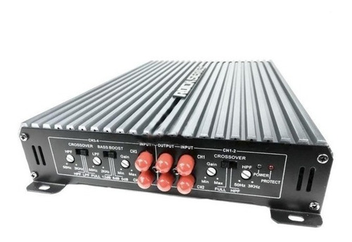 Imagen 3 de 5 de Amplificador Rockseries De Clase A/b De 4 Canales Rks-p110.4