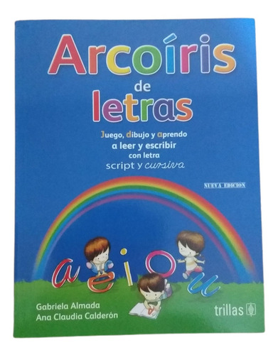 Imagen 1 de 2 de Libro Arcoíris De Letras