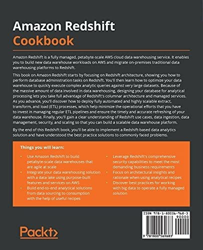 Book : Elbazardigital Redshift Cookbook Recipes For Buildin