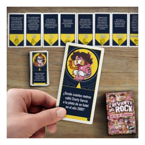 Juego Previa ¡datos No Opiniones: El Reviente Del Rock! Buró