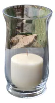 Comprar Fanal Porta Vela Copón De Vidrio C\u002Fpie + Vela