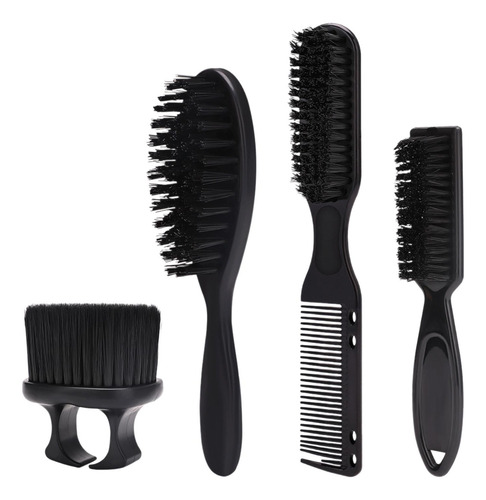 Juego De Cepillos Y Peines De Barbero, Cepillo De Limpieza