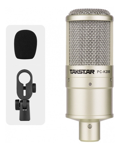 Microfono  Grabación Condensador Podcast Takstar Pck200