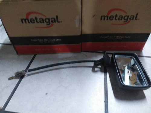 Retrovisor Direito Do Gol Gti 83/86 C/controle Orig Metagal