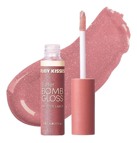 Lip Gloss Ruby Kisses Butter Bomb Cor 10 Pillowtalk 7,8ml