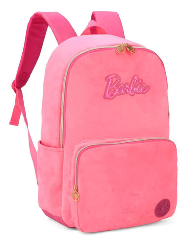 Mochila Barbie Escolar Infantil Costas Alças Juvenil Tam G