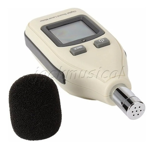Imagen 4 de 7 de Decibelimetro Digital Sonómetro Medidor Nivel Sonido Ruido