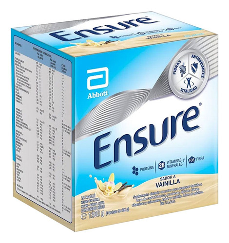 Ensure Polvo 1200g Vainilla Multivitamínico Multimineral