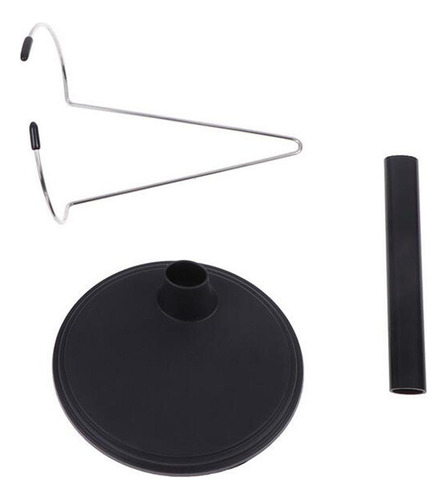 . 2 Soporte De Exhibición De Soporte De 35 Cm Negro Negro