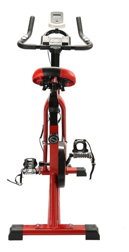 Imagen 6 de 8 de Bicicleta fija Femmto SPIN1000 para spinning roja