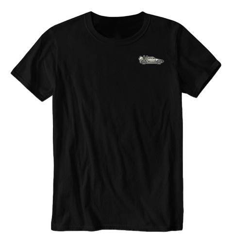 Basic Delorean Stencil - Playera Volver Al Futuro Mc Fly -