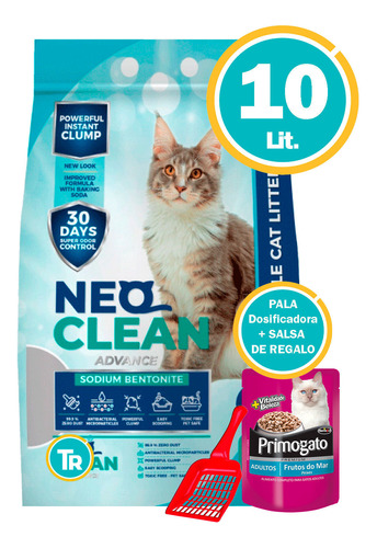 Piedra Sanitario Arena Aglomerante Neo Clean 10 L - 8,3 Kg