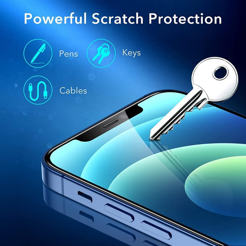 3 Protector De Pantalla Esr Para Iphone 12/12 Pro De 6.1