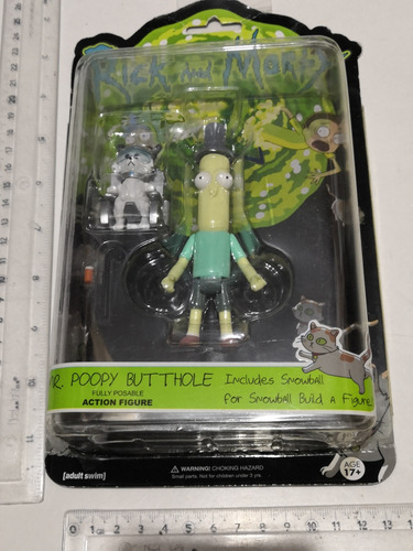 Mr Poopy Butthole & Snowball Rick And Morty Funko (Usado)