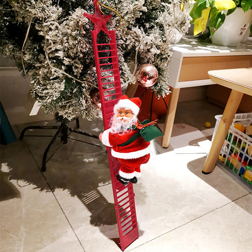 2 Escaleras Eléctricas Para Escalar, Muñeco De Papá Noel, Mú