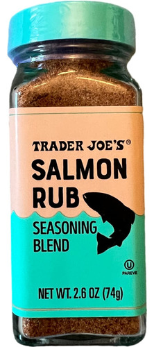 Trader Joe's Salmon Rub - Mezcla De Condimentos, 2.6 Onzas (