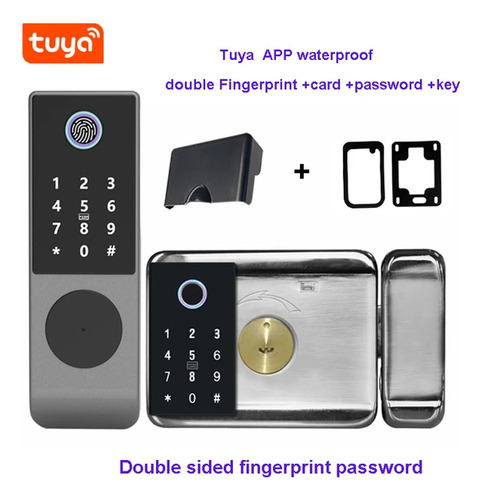 Cerradura Inteligente Wifi Tuya Smart Ea1-d Huella, Contrase
