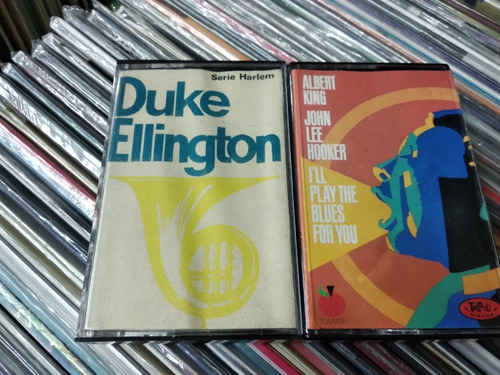 Lote 2 Cassettes _ Duke Ellington / Albert King / Jhon Lee H