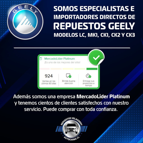 Imagen 6 de 9 de Manilla Interna Geely Ck