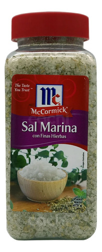 Sal Marina Con Finas Hierbas Mc Cormick 475 Gr